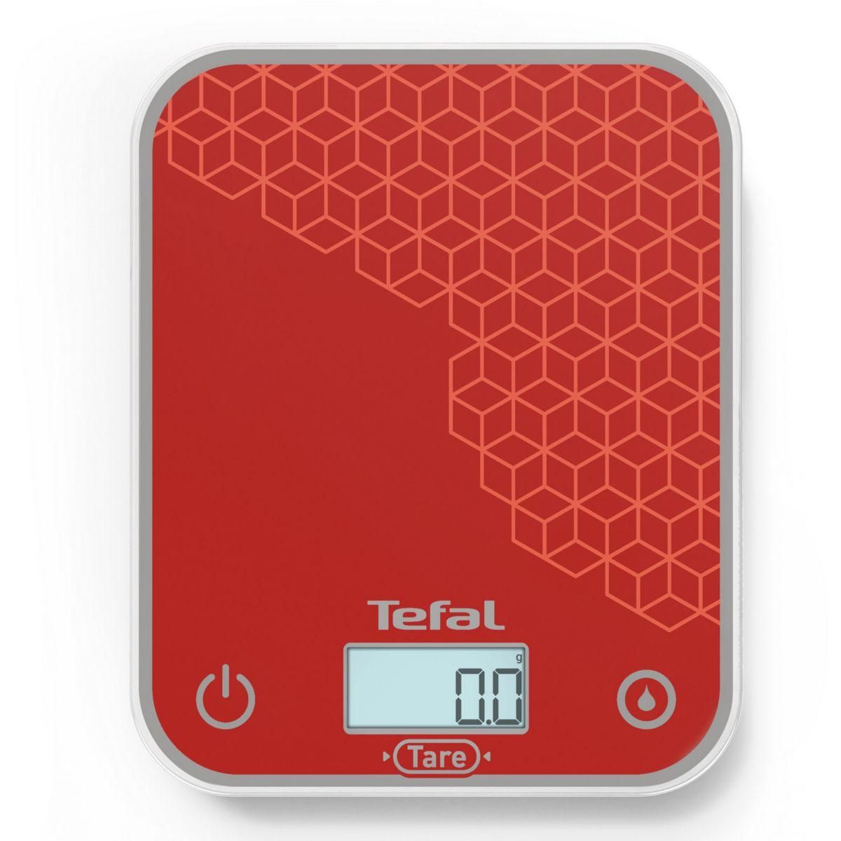 TEFAL Balance de cuisine Optiss Scratch-Resistant BC50D7V0