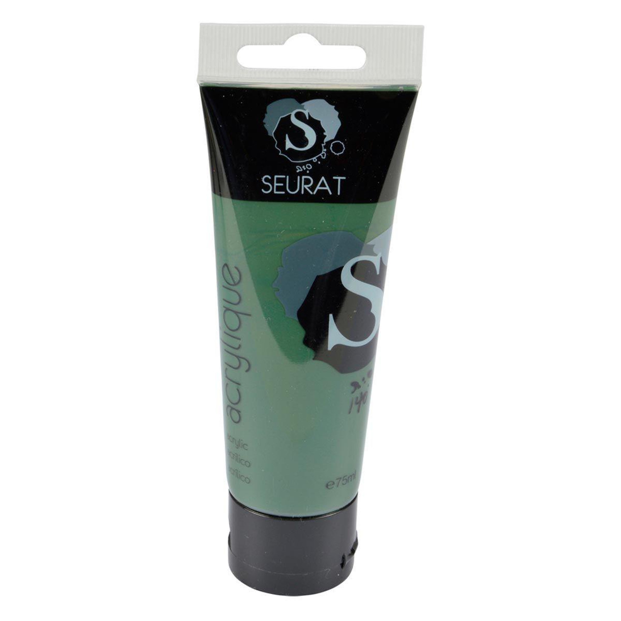 Voir la diapositive 2 : HOMEA Tube de Peinture Acrylique  Matisse  75ml Vert Pin