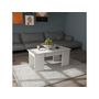 Voir la diapositive 2 : Habitat et Jardin Table basse  Diana  - 102 x 50 x 43 cm - Blanc