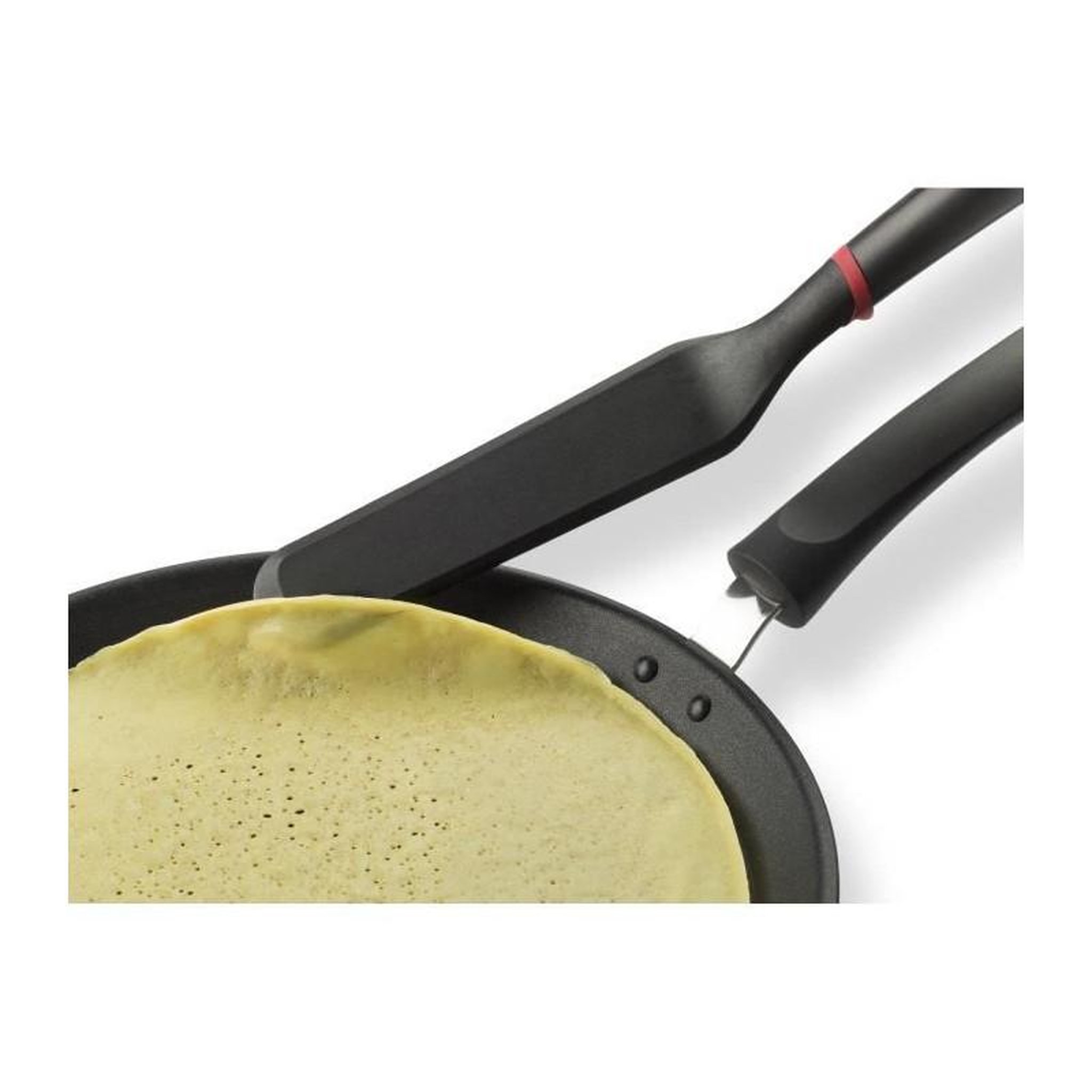 Voir la diapositive 5 : TEFAL TEFAL INGENIO Premium Spatule a crepe, Bague de sécurité silicone, Sans BPA, Bords fins, Compatible lave-vaisselle K2060914