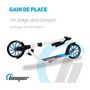 Voir la diapositive 5 : BEEPER Trottinette mécanique - Adulte/Ados - Beeper City Scoot - Roues 8'' - Suspension avant - Cadre Noir - Sans frein guidon