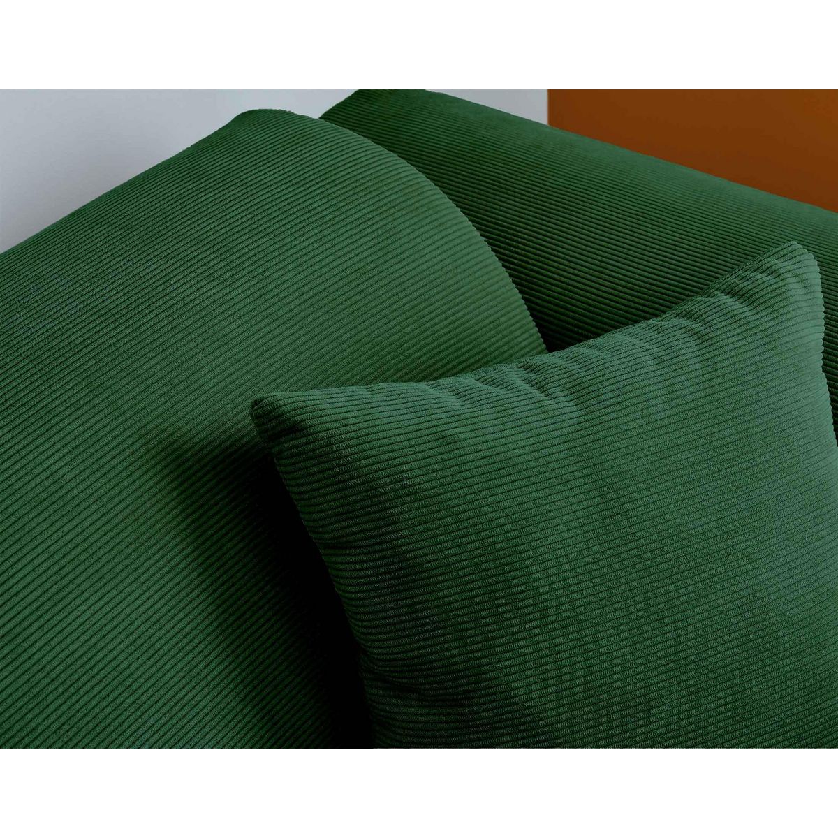 LISA DESIGN Aumance - canapé d'angle gauche 4 places - en velours côtelé