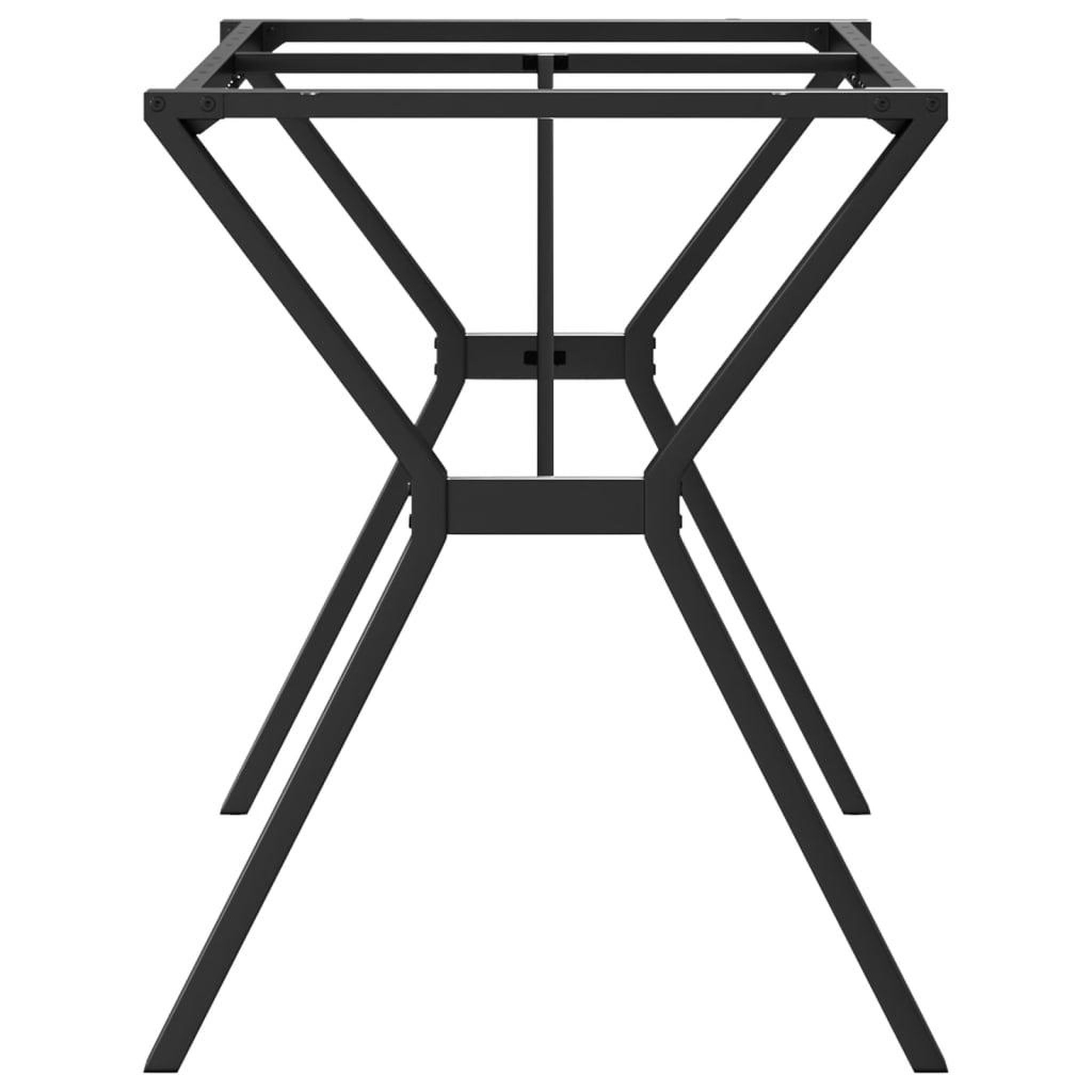 Voir la diapositive 5 : VIDAXL Pieds de table a manger cadre en Y 120x60x73 cm acier