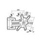 Voir la diapositive 4 : Erard Support mural inclinable/orientable pour écrans de 19 à 32 - 043420
