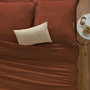 Voir la diapositive 1 : ATMOSPHERA Housse de Couette  Intérieur  140x200cm Terracotta