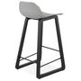 Voir la diapositive 4 : Paris Prix Tabouret de Bar Design  Toki  87cm Gris & Noir