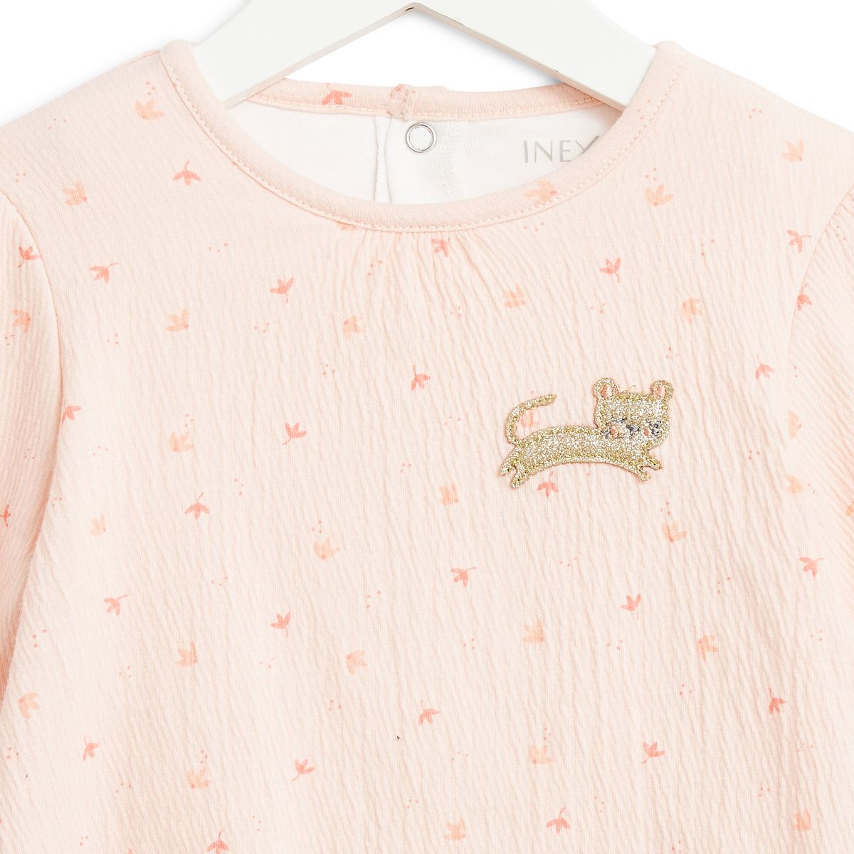 INEXTENSO Dors bien de naissance + bavoir bandana bébé fille