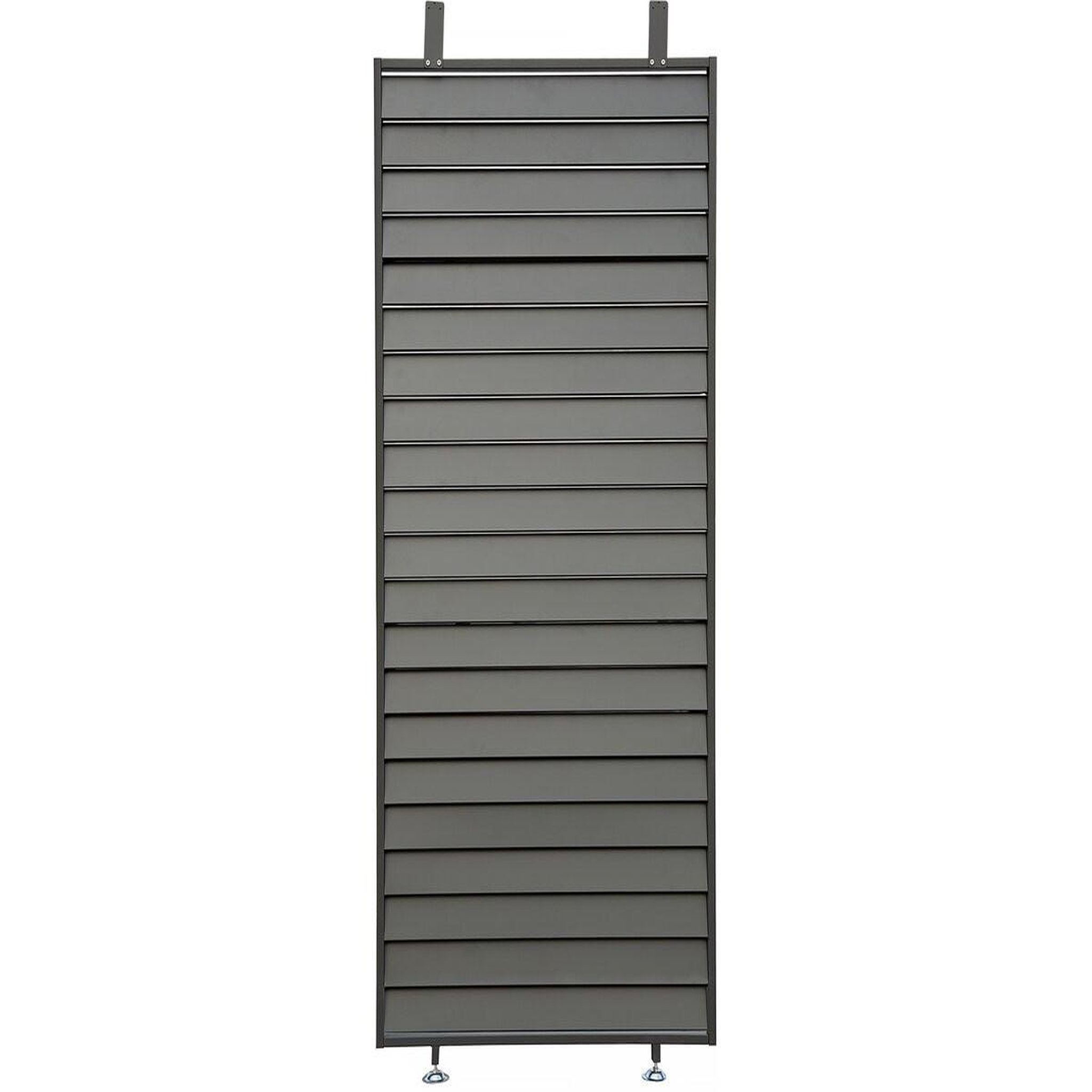 Habitat et Jardin Persienne pour pergola bioclimatique en acier galvanisé  clifford  - 92 x 4 x 208 cm - gris