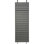 Habitat et Jardin Persienne pour pergola bioclimatique en acier galvanisé  Clifford  - 92 x 4 x 208 cm - Gris