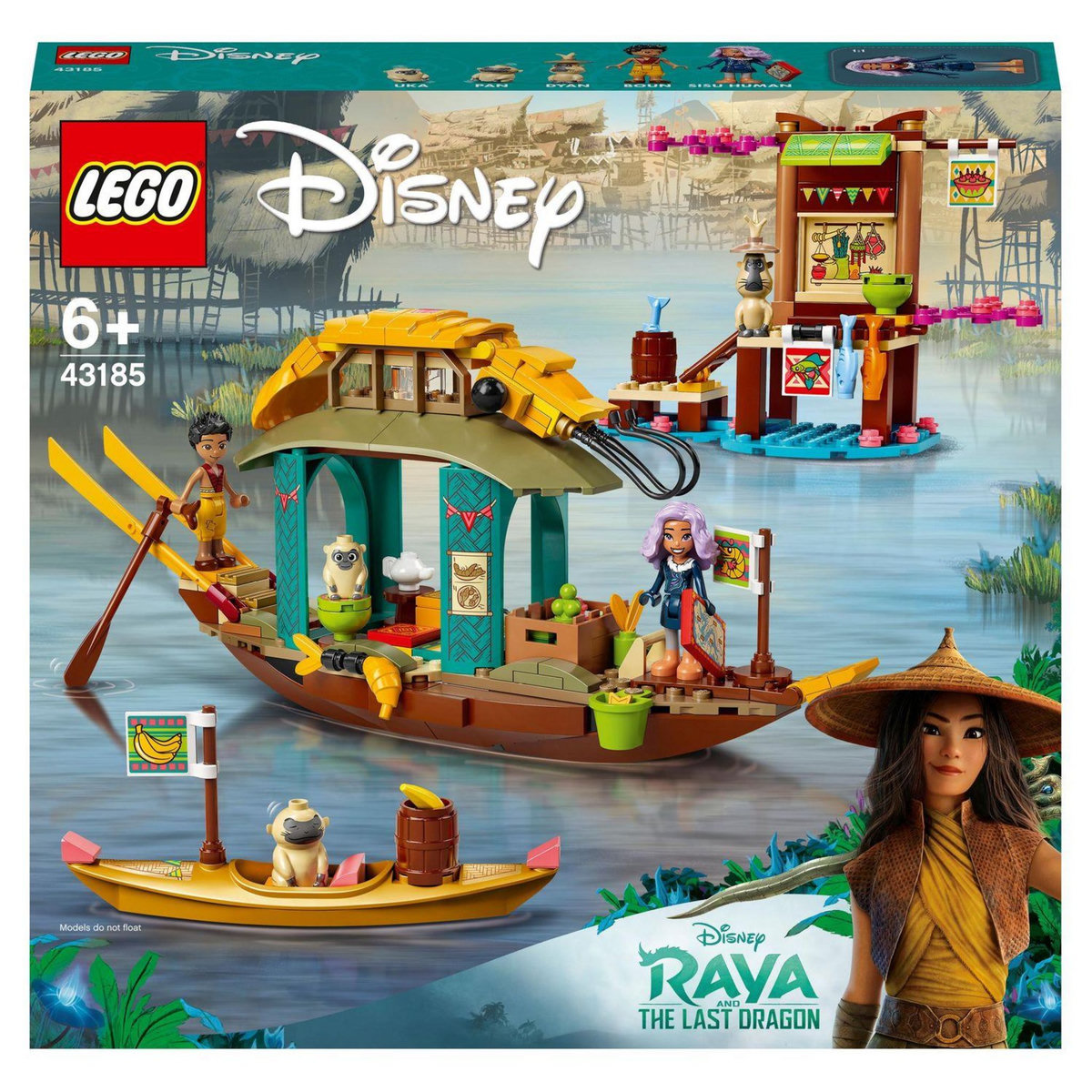 LEGO Disney Princess 43185 Le bateau de Boun
