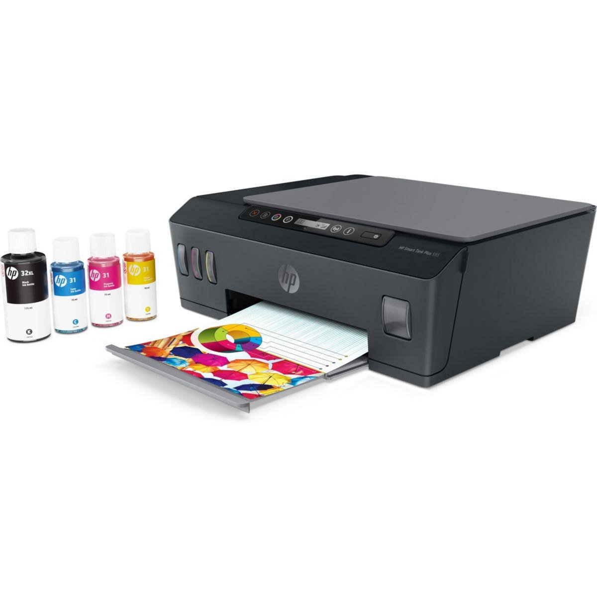 HP Imprimante jet d'encre Smart Tank 555