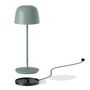 Voir la diapositive 4 : Lumisky Lampe de table sans fil SOPHIA Vert olive Aluminium H28cm