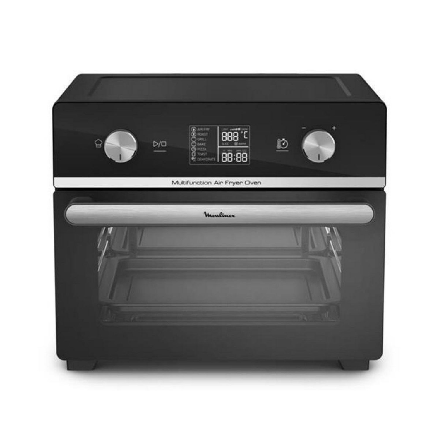 Friteuse À Air MOULINEX AL606820 – 20L, 2300W, Double Panier, Écran LCD - vue 6