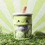 Voir la diapositive 4 : Paris Prix Peluche Enfant Bubble Tea Citron  Kawaii  27cm Vert
