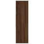 Voir la diapositive 5 : VIDAXL Bibliotheque Chene marron 97,5x29,5x100 cm Bois d'ingenierie