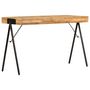 Voir la diapositive 3 : VIDAXL Table a ecrire Bois de manguier massif 118 x 50 x 75 cm