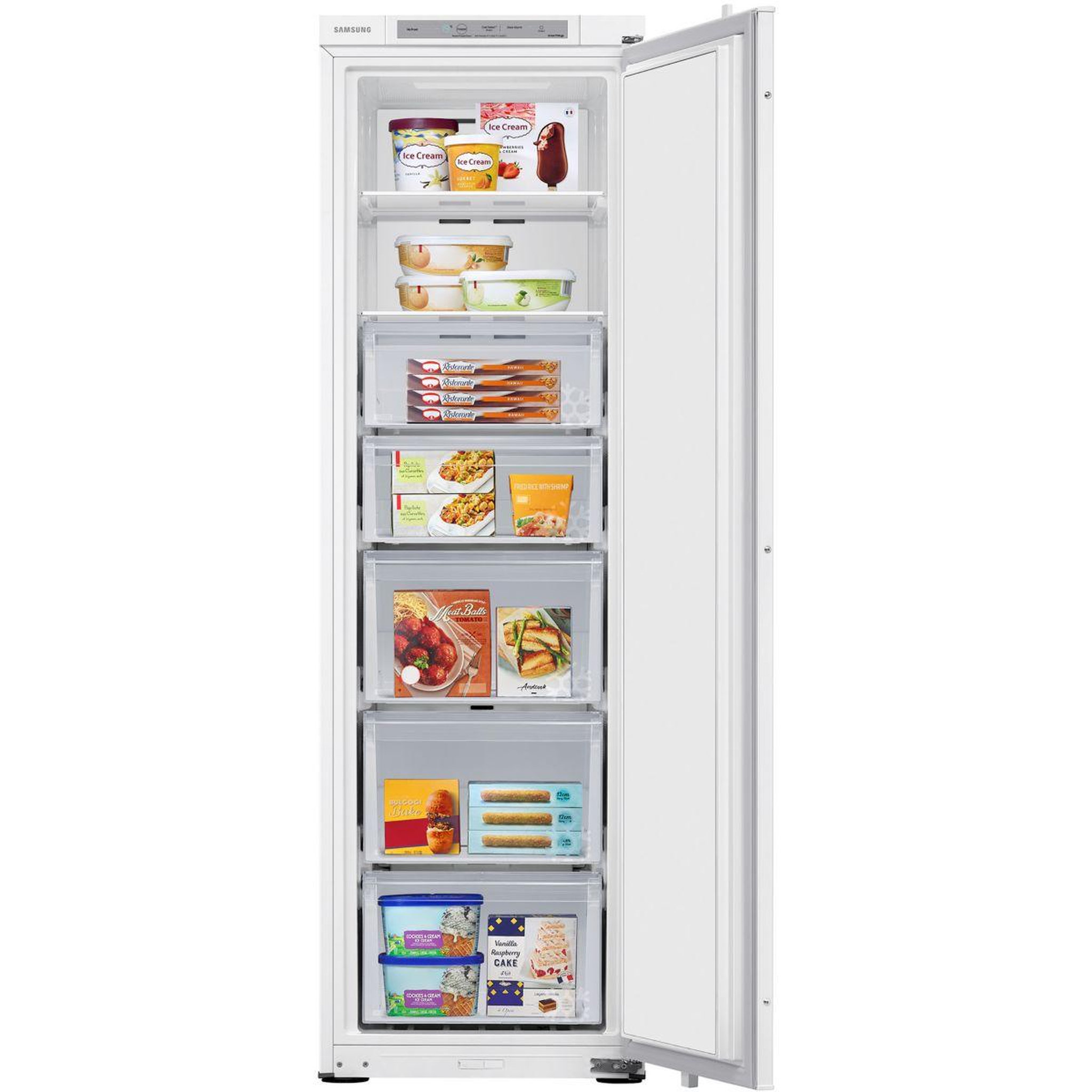 Voir la diapositive 2 : Samsung Congélateur encastrable brz22600eww/ef