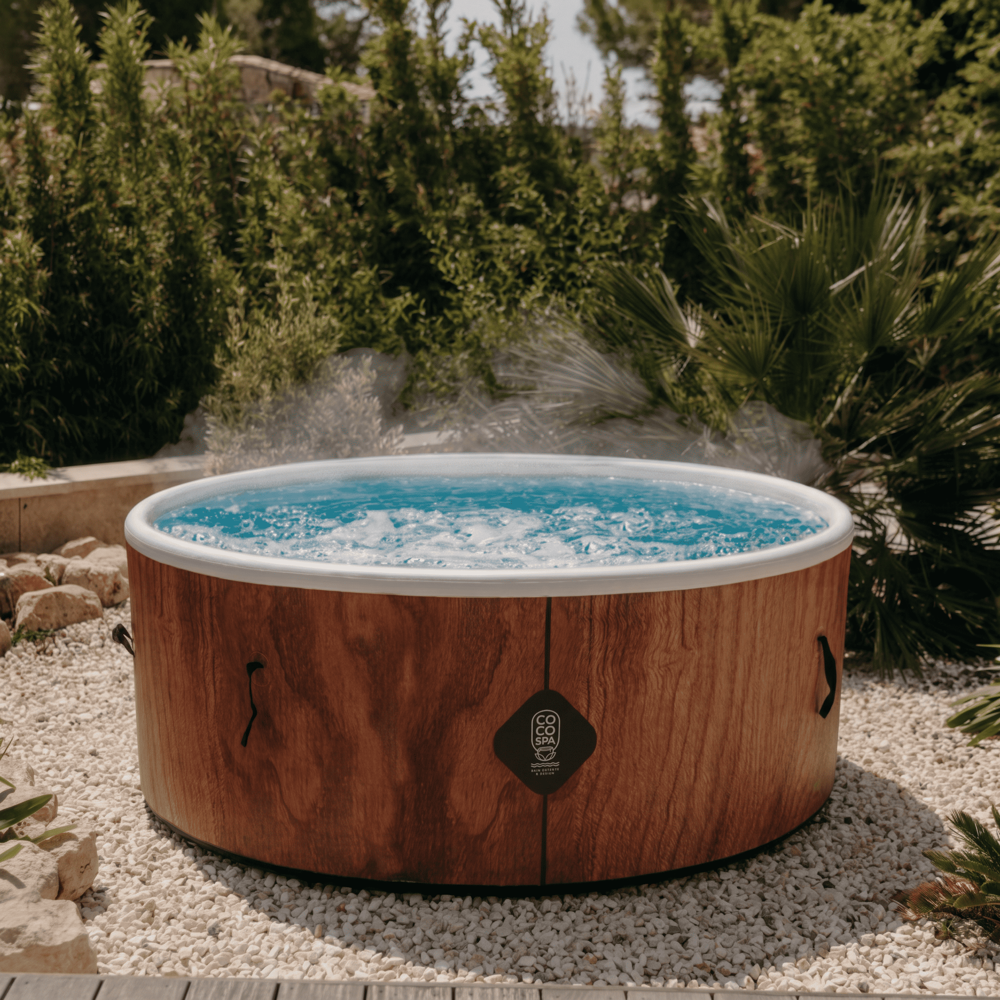 Voir la diapositive 5 : COCO SPA Spa gonflable Tahiti