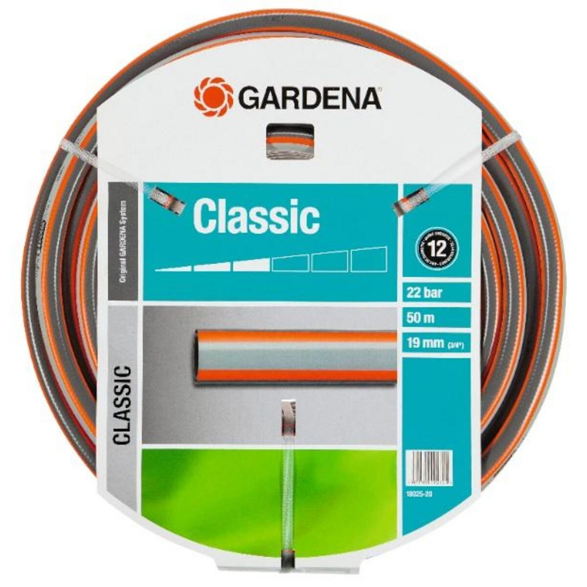 Gardena Tuyau d'arrosage Classic Ø 19 mm - 50 m
