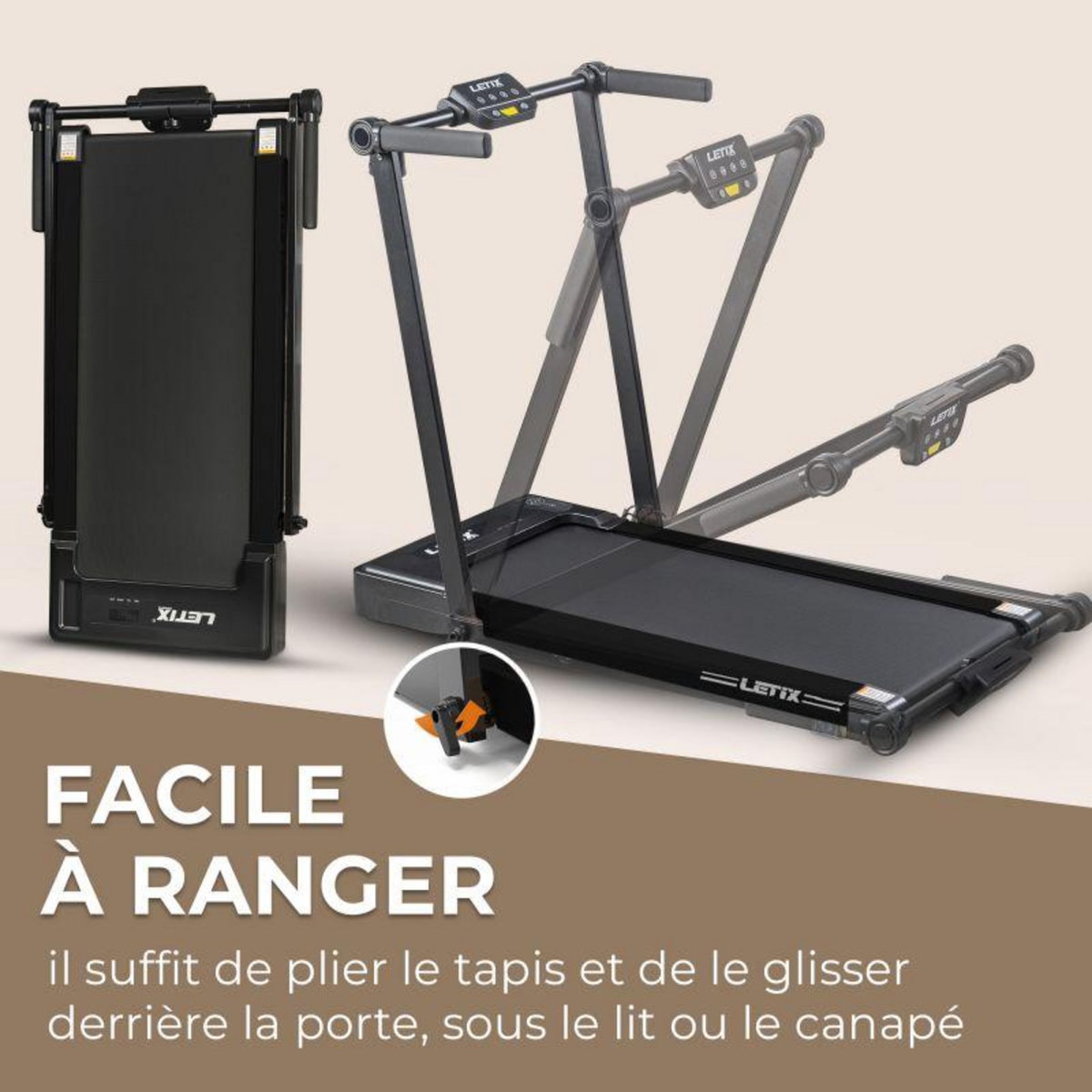 SPARRAW Tapis de course Pliable Pro - 12 KM/H- 1500W -12 programmes