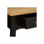 Voir la diapositive 6 : ATMOSPHERA Console Chrysa - 2 tiroirs - Noir et Bois
