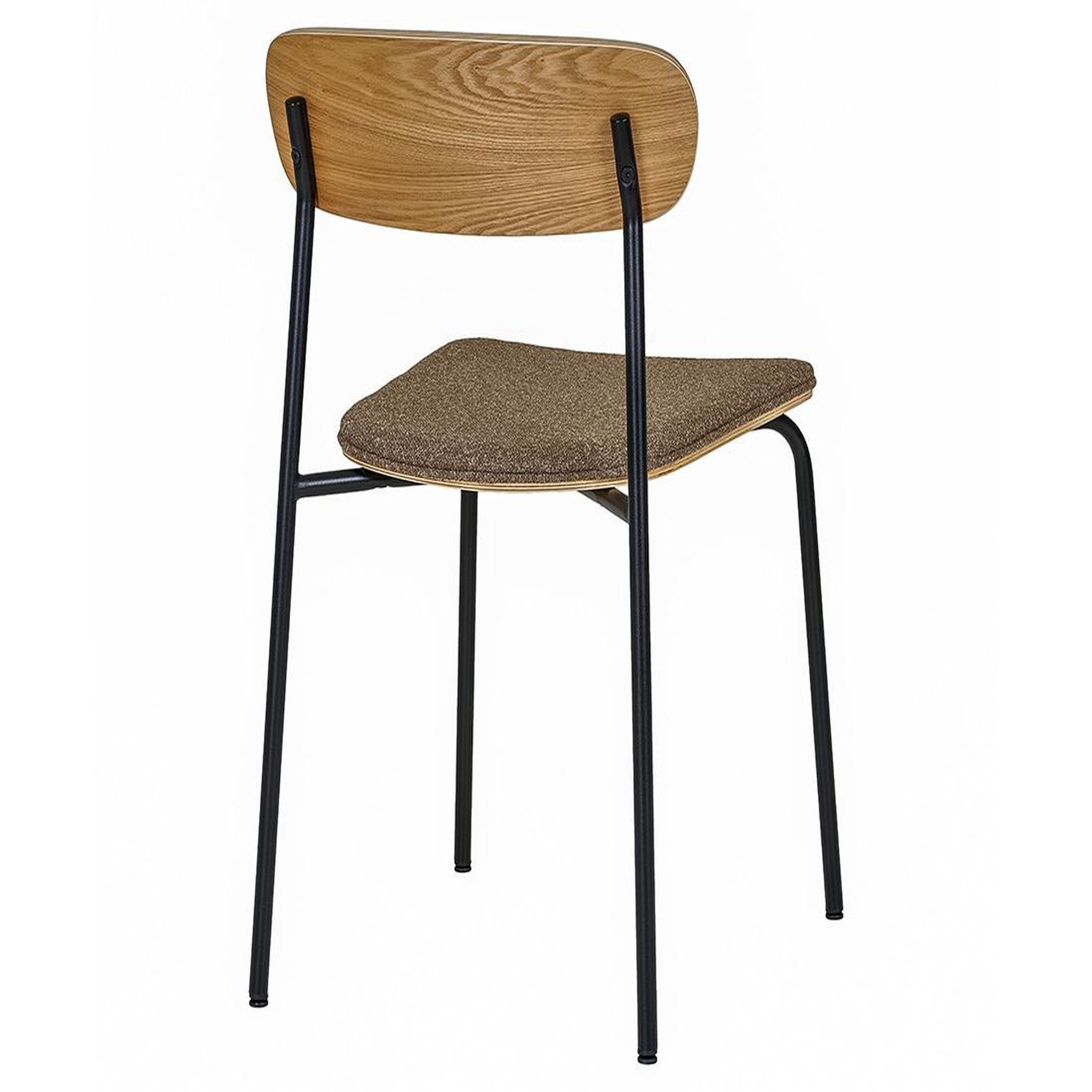 Voir la diapositive 6 : BEST MOBILIER Zoe - lot de 2 chaises en bois de frêne - pieds en acier