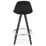 Voir la diapositive 5 : Paris Prix Tabouret de Bar Design  Cariboa  87cm Noir