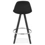 Voir la diapositive 5 : Paris Prix Tabouret de Bar Design  Cariboa  87cm Noir