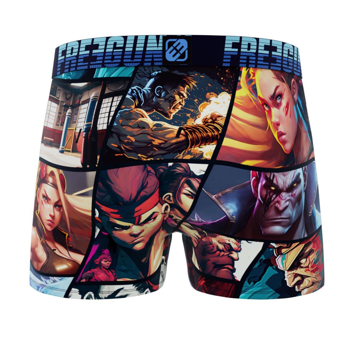 FREEGUN Lot de 3 boxers enfant Cyber