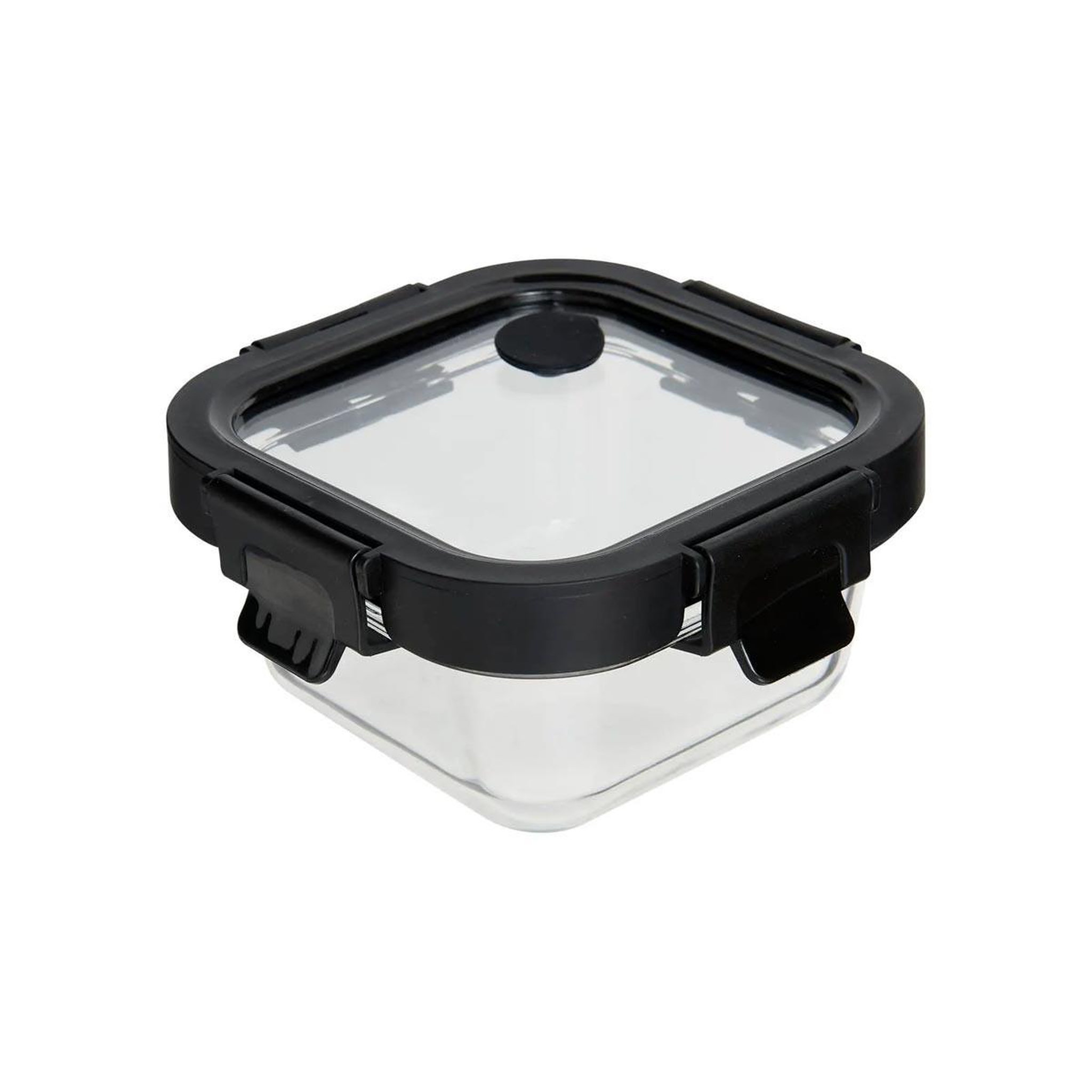 FIVE Boîte de conservation en verre  clipeat plus  0,32l noir