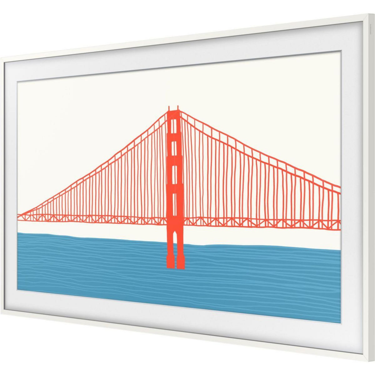 Samsung Cadre The Frame 55'' Blanc Moderne