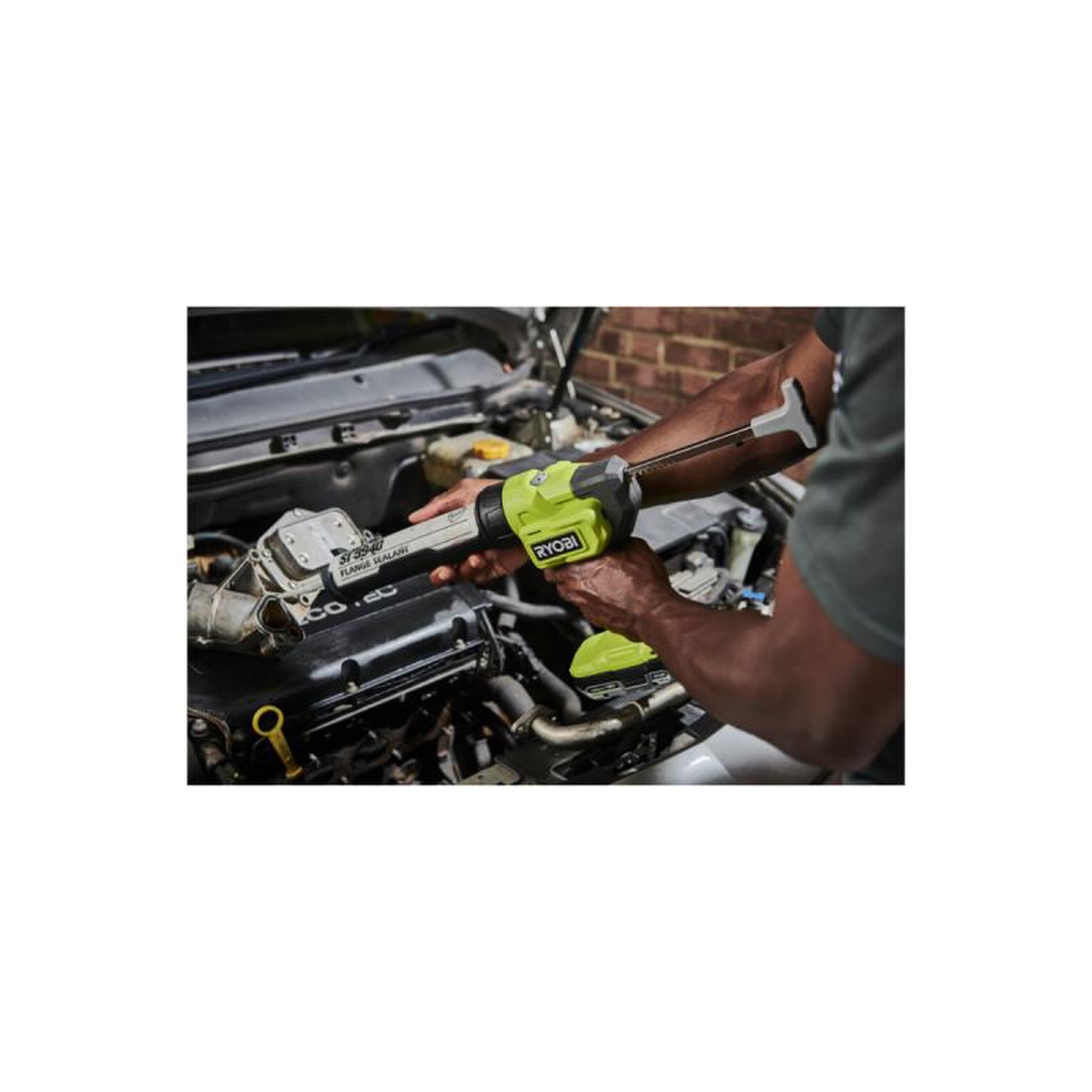 Voir la diapositive 3 : Ryobi Pistolet à cartouche ryobi - rcg18-0 - 18v one+ - sans batterie ni chargeur