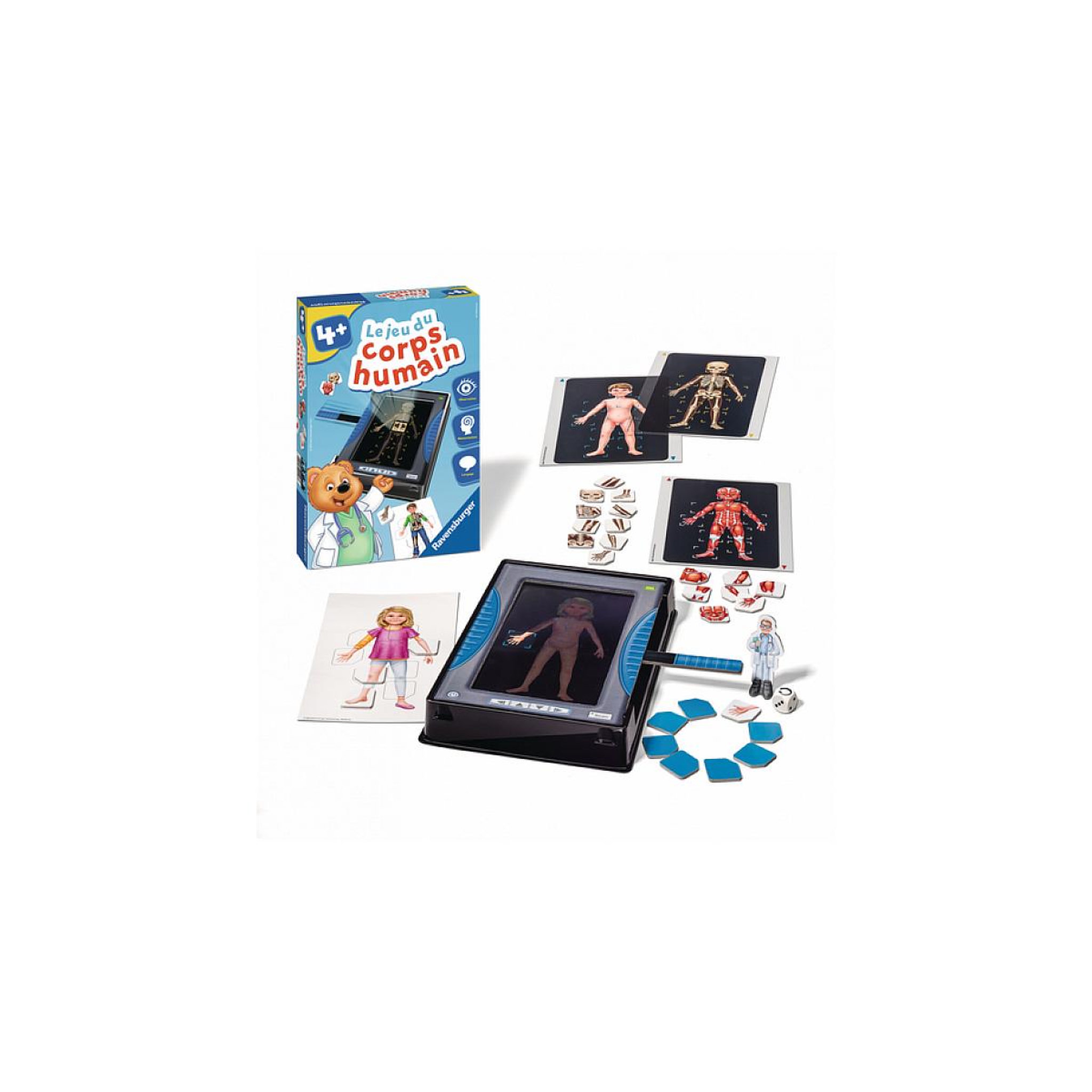 Voir la diapositive 4 : RAVENSBURGER Le jeu du corps humain