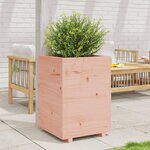 VIDAXL Jardiniere 50x50x72,5 cm bois massif de douglas