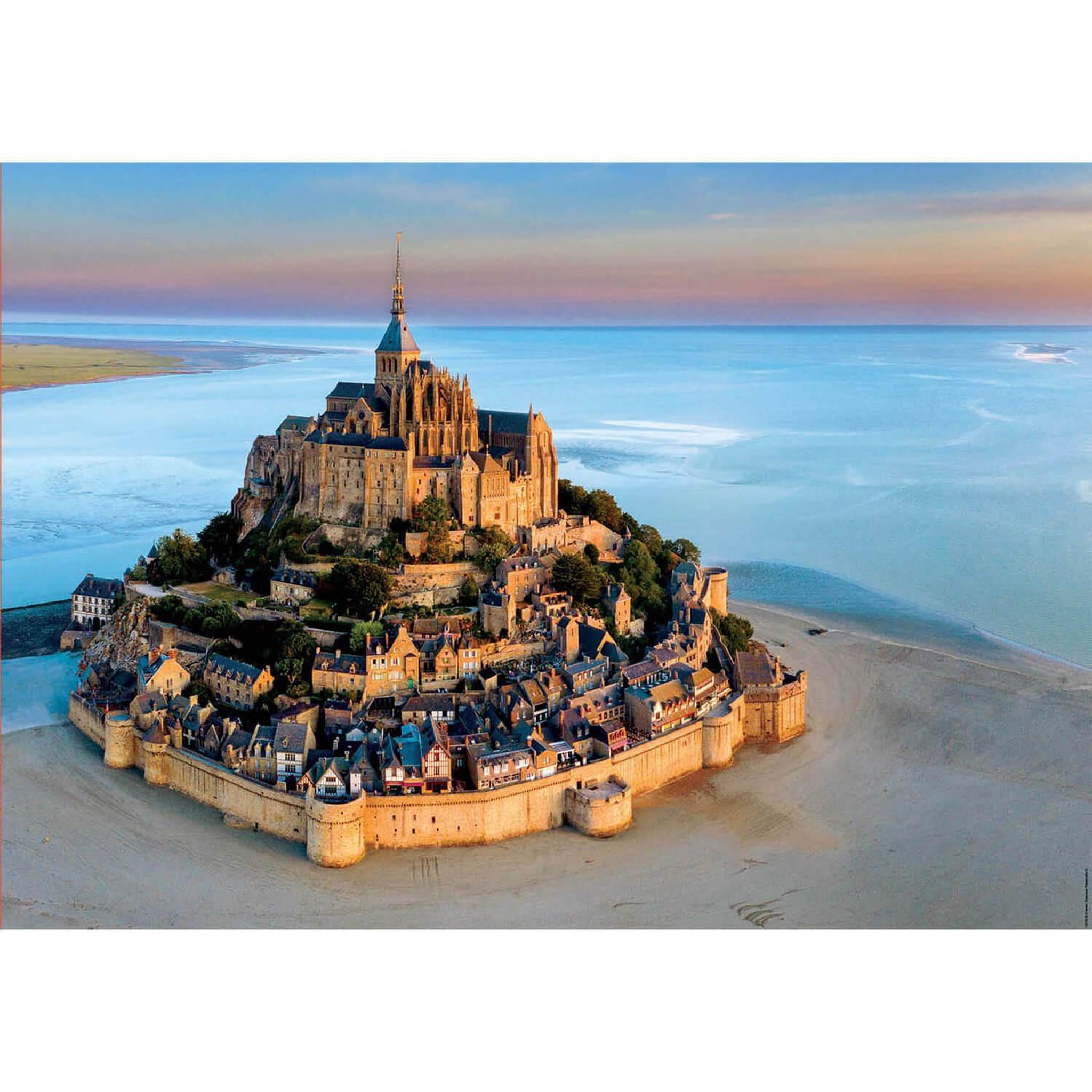 EDUCA Puzzle 1000 pièces : Mont-Saint-Michel