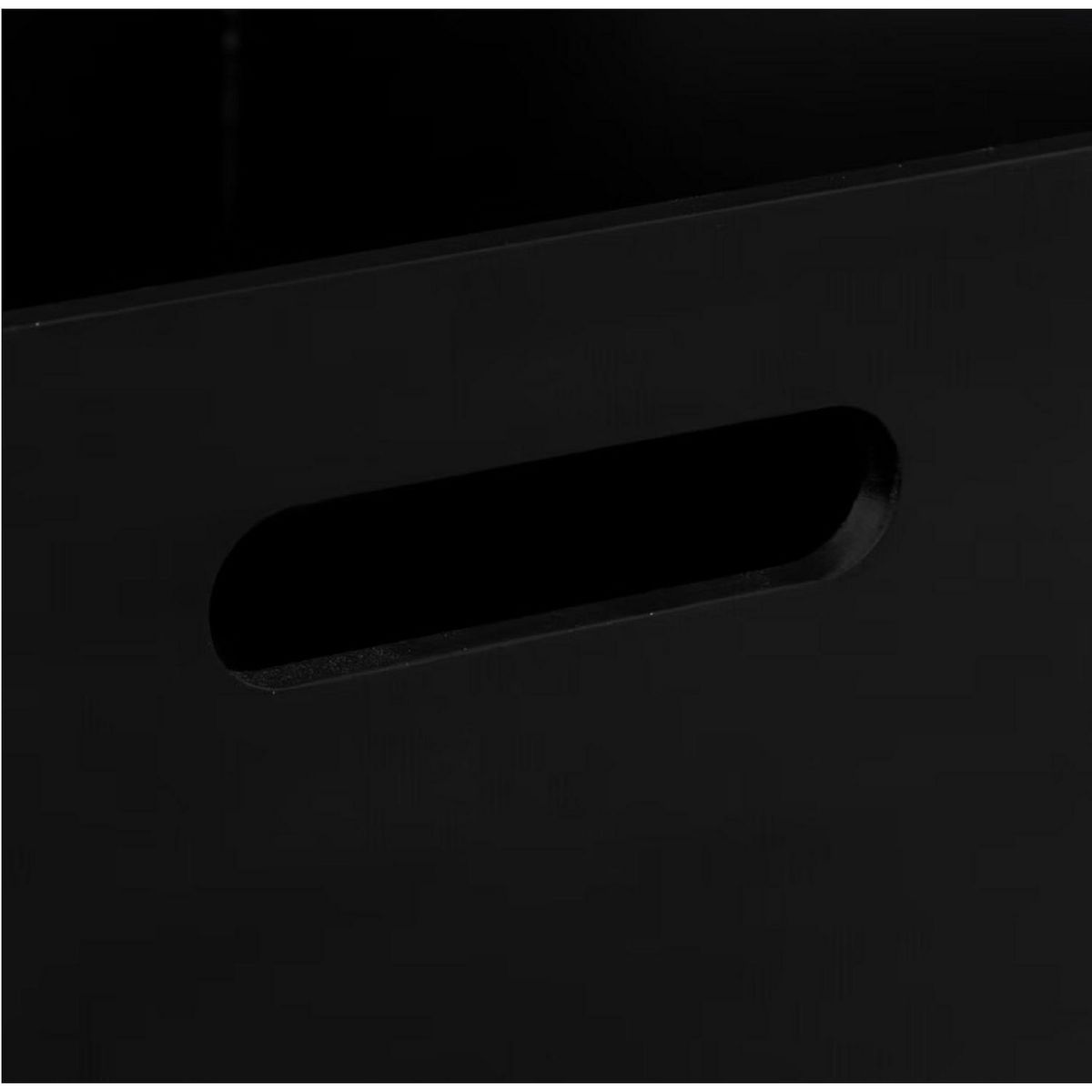 FIVE Corbeille de bureau en bambou BAVA - Noir