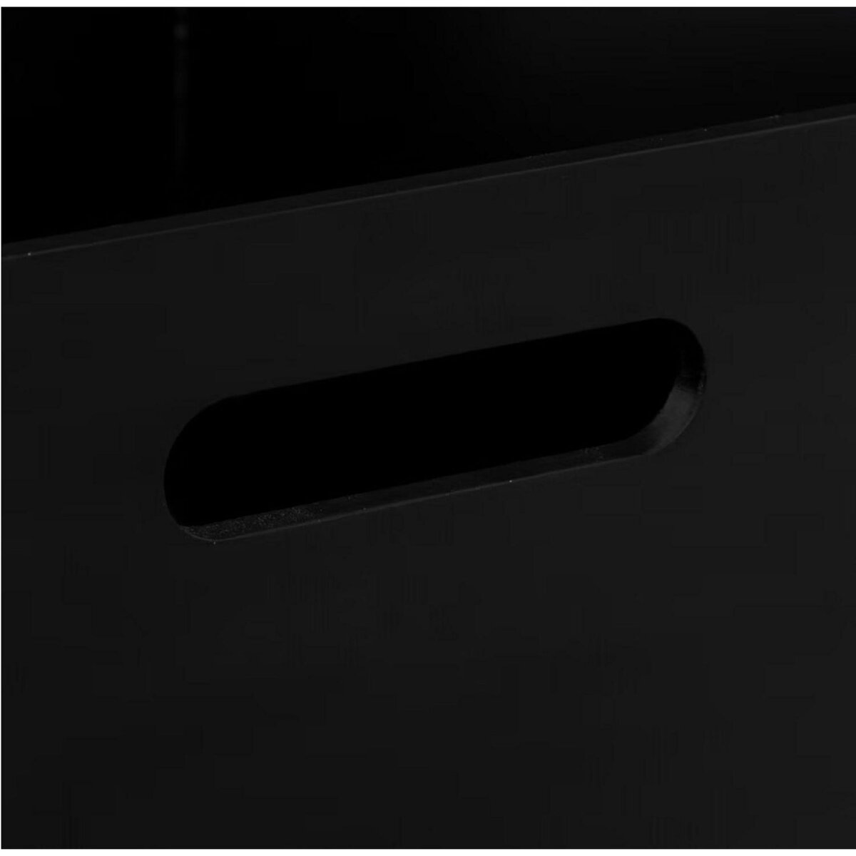 FIVE Corbeille de bureau en bambou BAVA - Noir