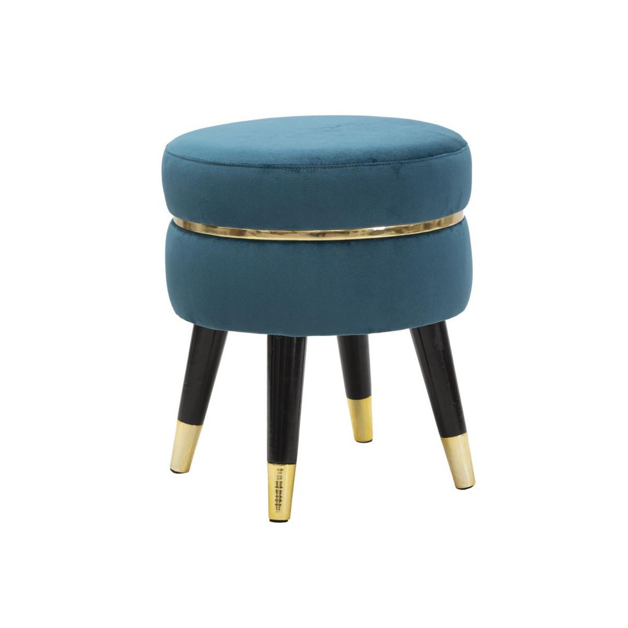 Paris Prix Tabouret design  paris  40cm bleu & or