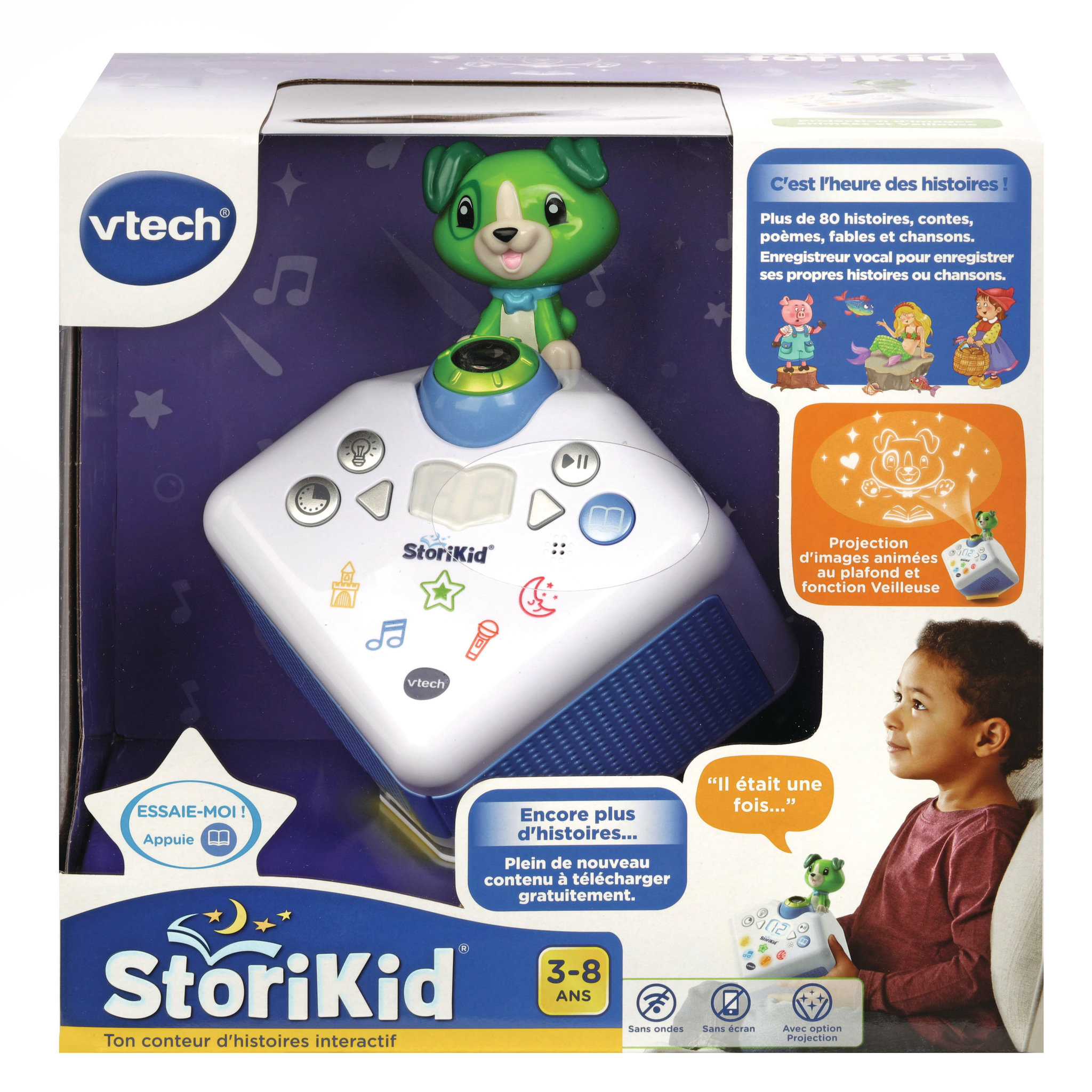 Voir la diapositive 4 : VTECH StoriKid - Mon conteur d'histoires