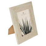 ATMOSPHERA Cadre Photo Effet Travertin  Anaya  10x15cm Beige