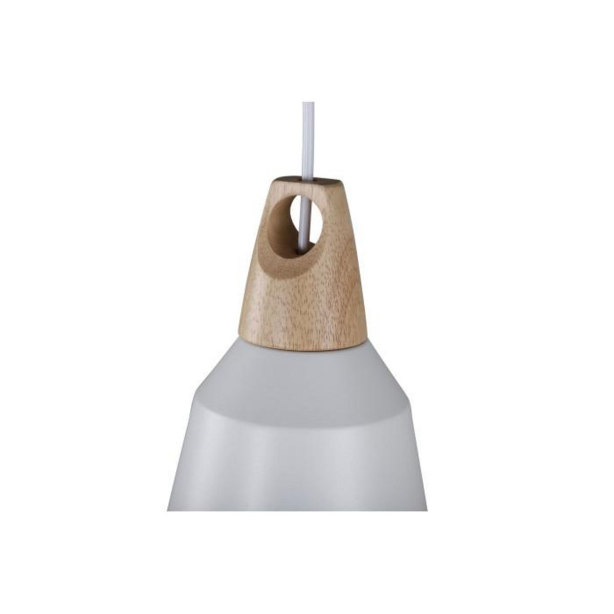 Paris Prix Lampe Suspension  Nao  24cm Blanc