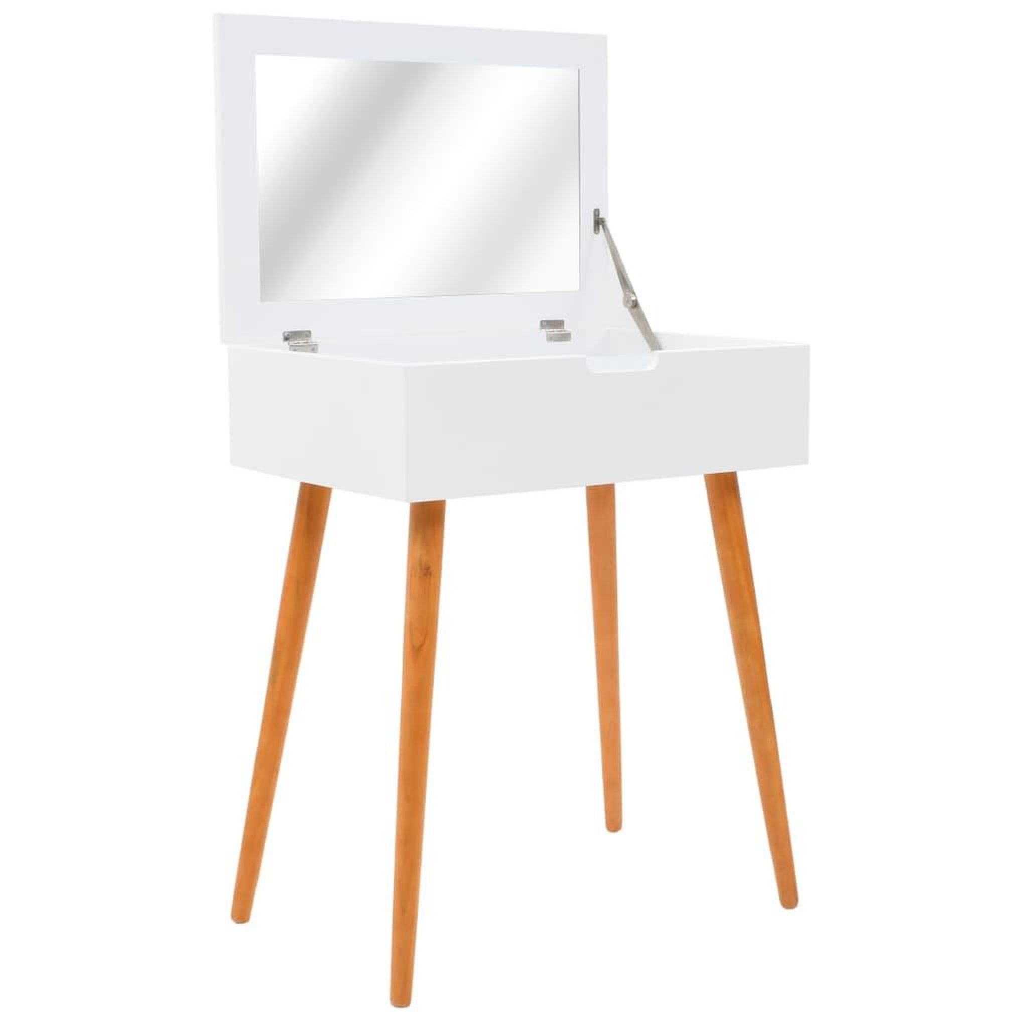 Voir la diapositive 1 : VIDAXL Coiffeuse avec miroir mdf 60 x 40 x 75 cm