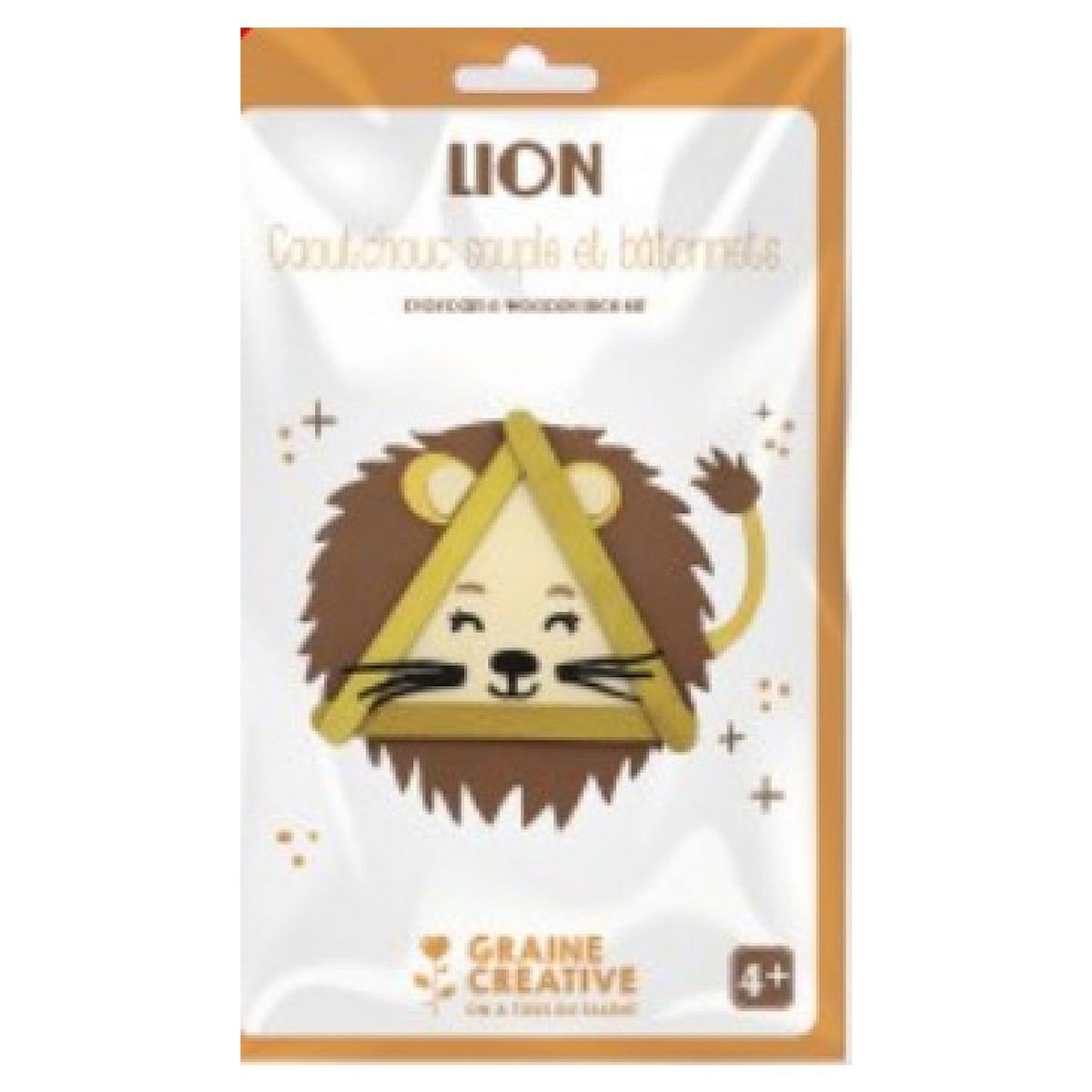Graine créative Kit creatif batonnet Lion