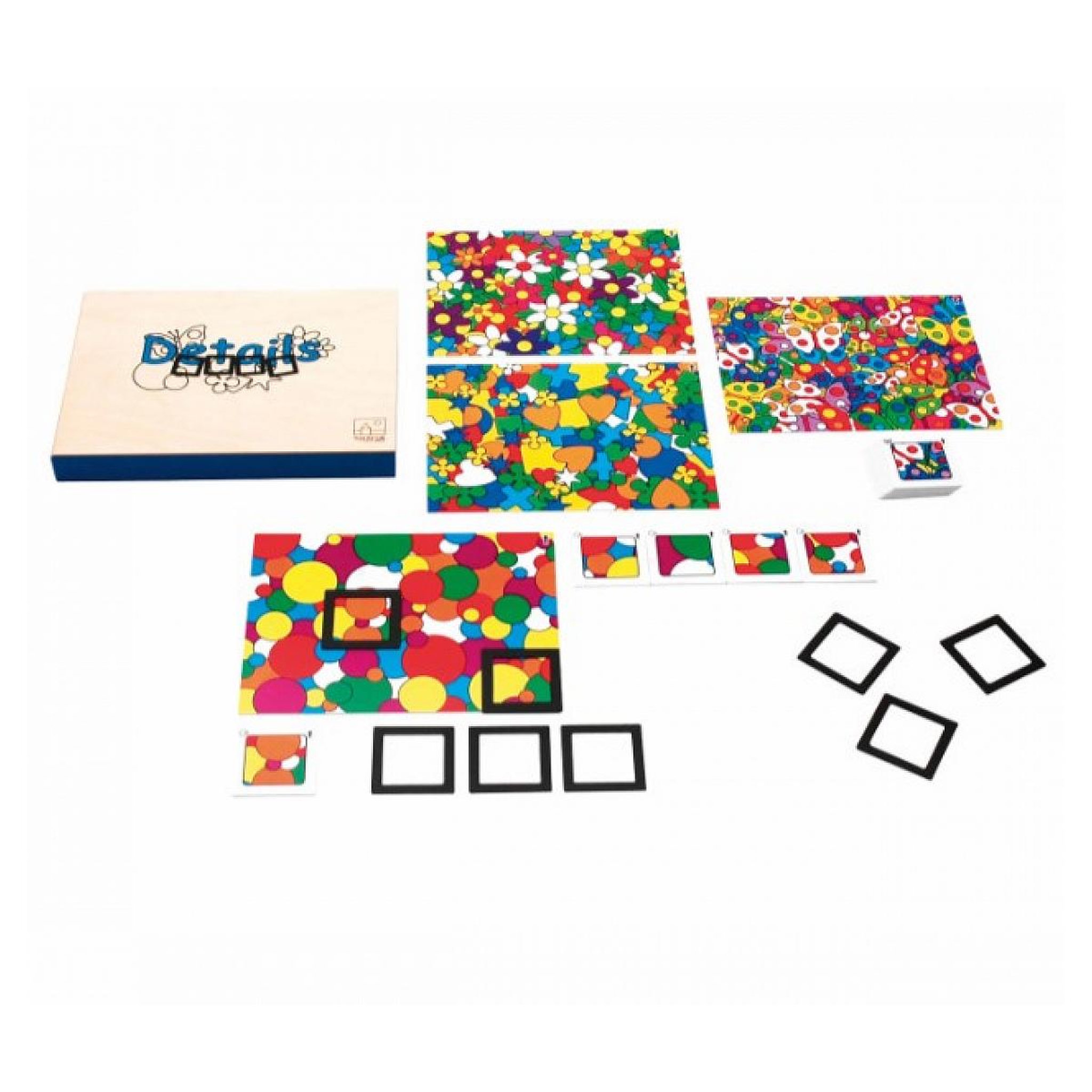 EDUCO Trouver le détail - jeu multicolore  - jeu Montessori