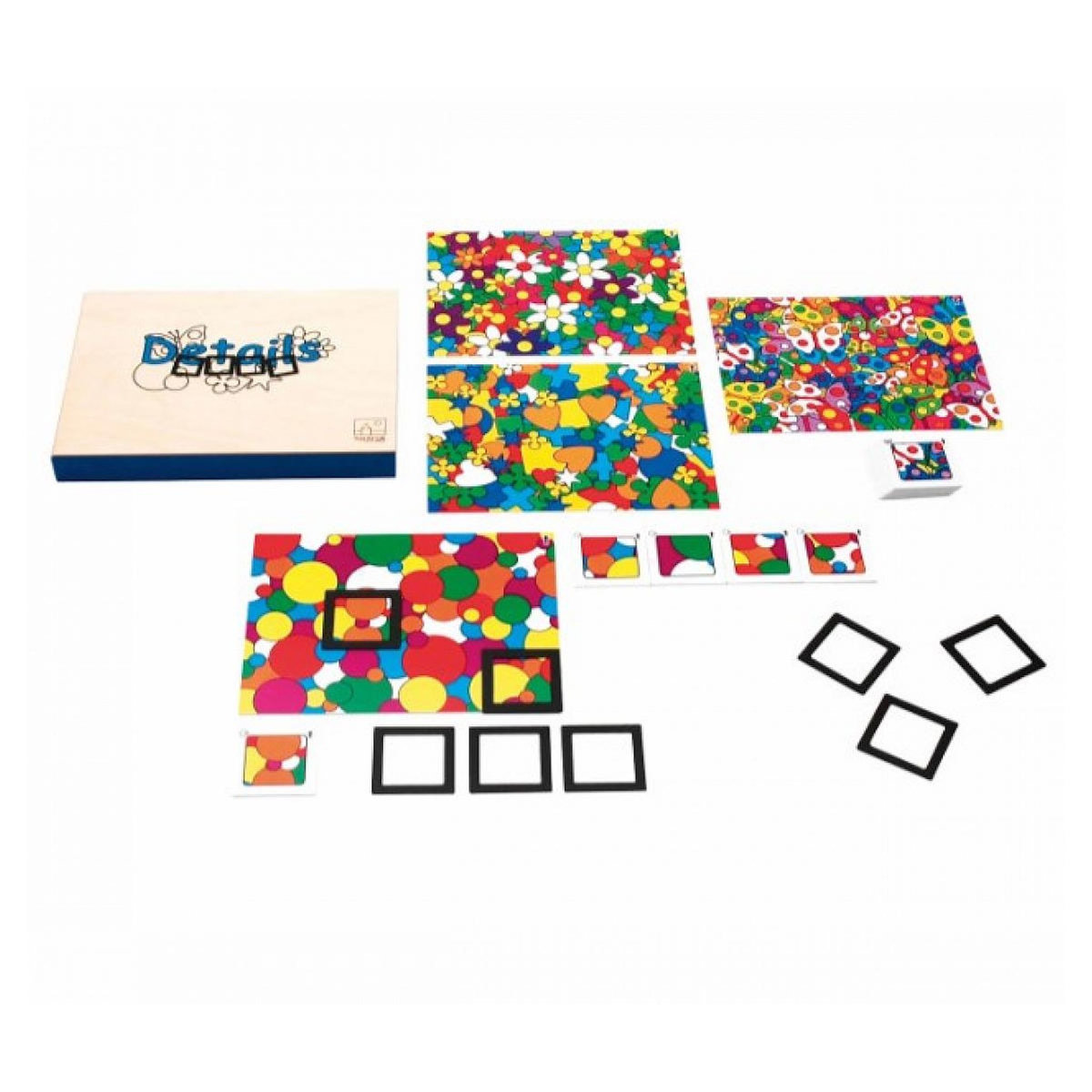 EDUCO Trouver le détail - jeu multicolore  - jeu Montessori