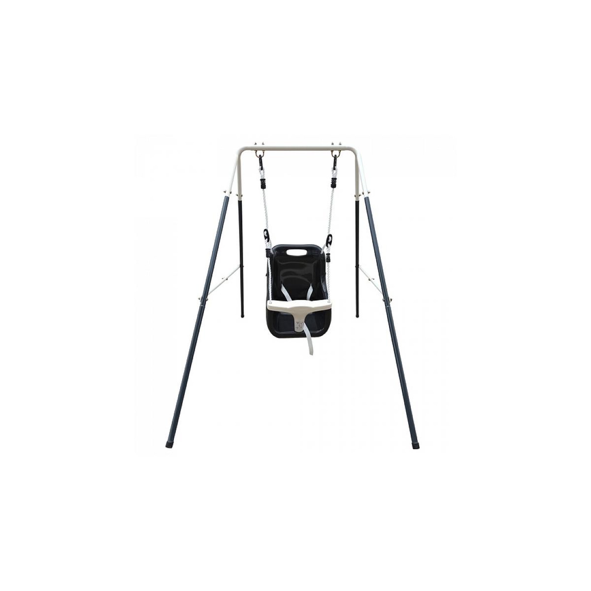 Axi House AXI Metal Baby Balancoire avec siege Anthracite cream