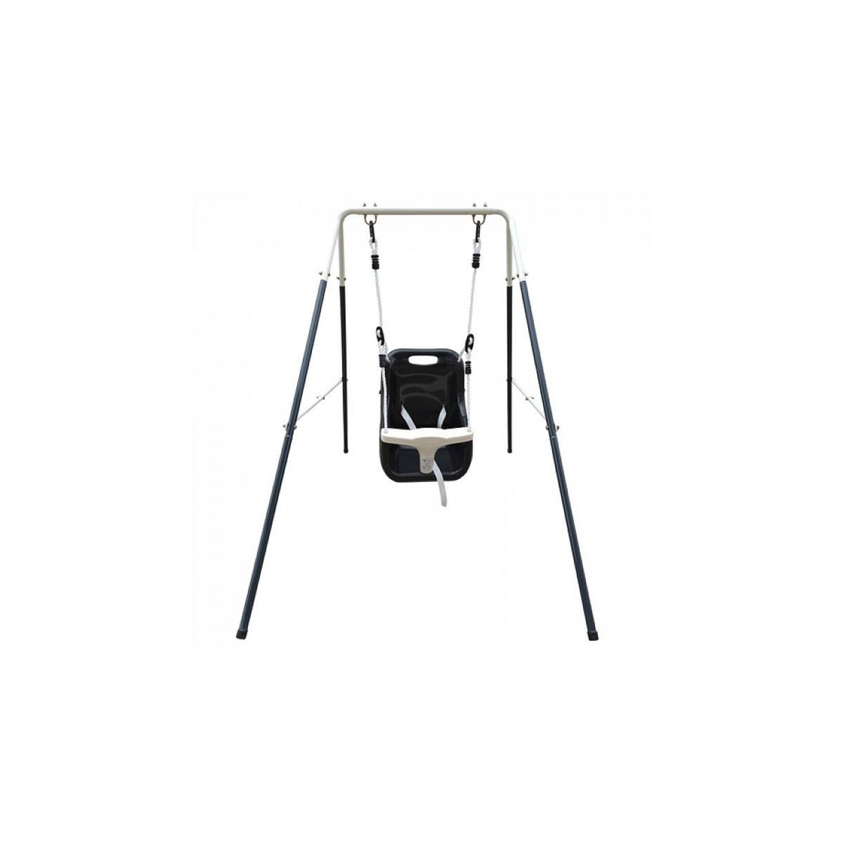 Axi House AXI Metal Baby Balancoire avec siege Anthracite cream