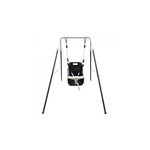 Axi House AXI Metal Baby Balancoire avec siege Anthracite cream