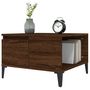 Voir la diapositive 4 : VIDAXL Table basse chene marron 55x55x36,5 cm bois d'ingenierie
