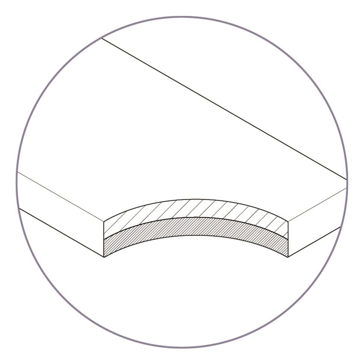 TINEO Matelas bébé croissance couchage 60x120 cm, 2 faces soutien souple/ferme